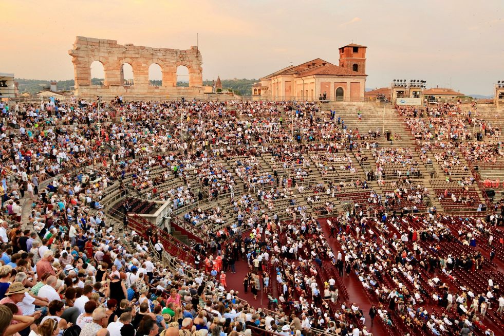 VERONA E I MUSIC AWARDS ALL’ARENA